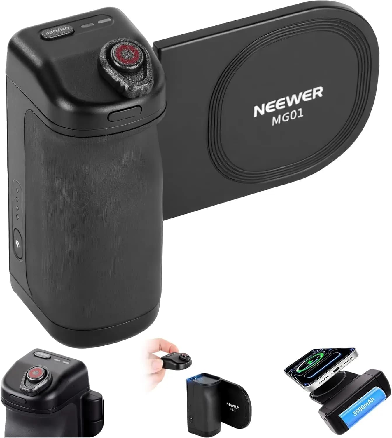 Grip magnético NEEWER con batería
