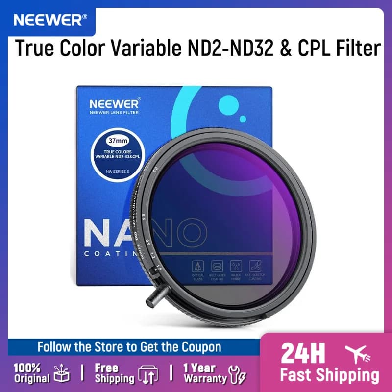 Filtro NEEWER True Colors ND + CPL · 67 mm