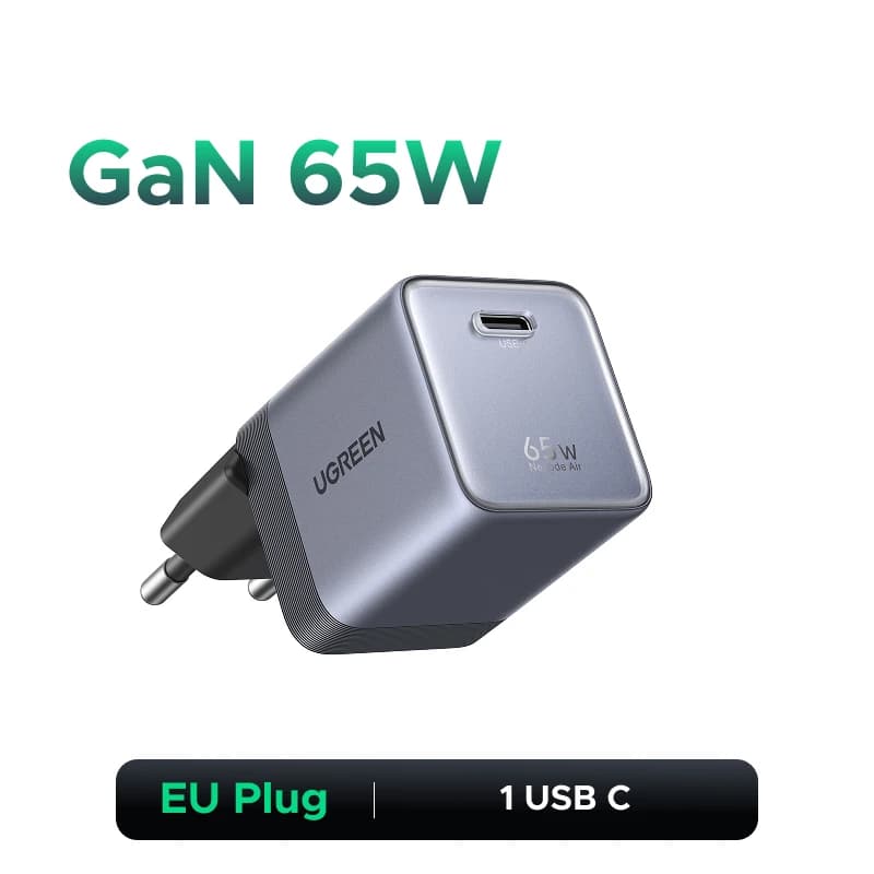 Cargador UGREEN Nexode Air 65W · EU