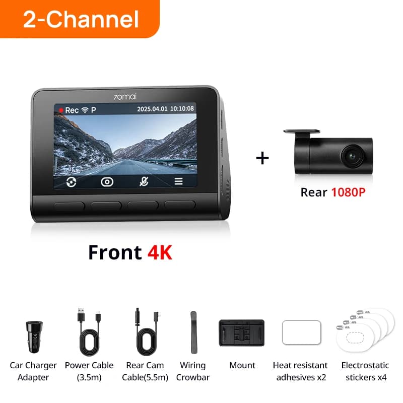 Dash cam 70mai A810S · frontal + trasera