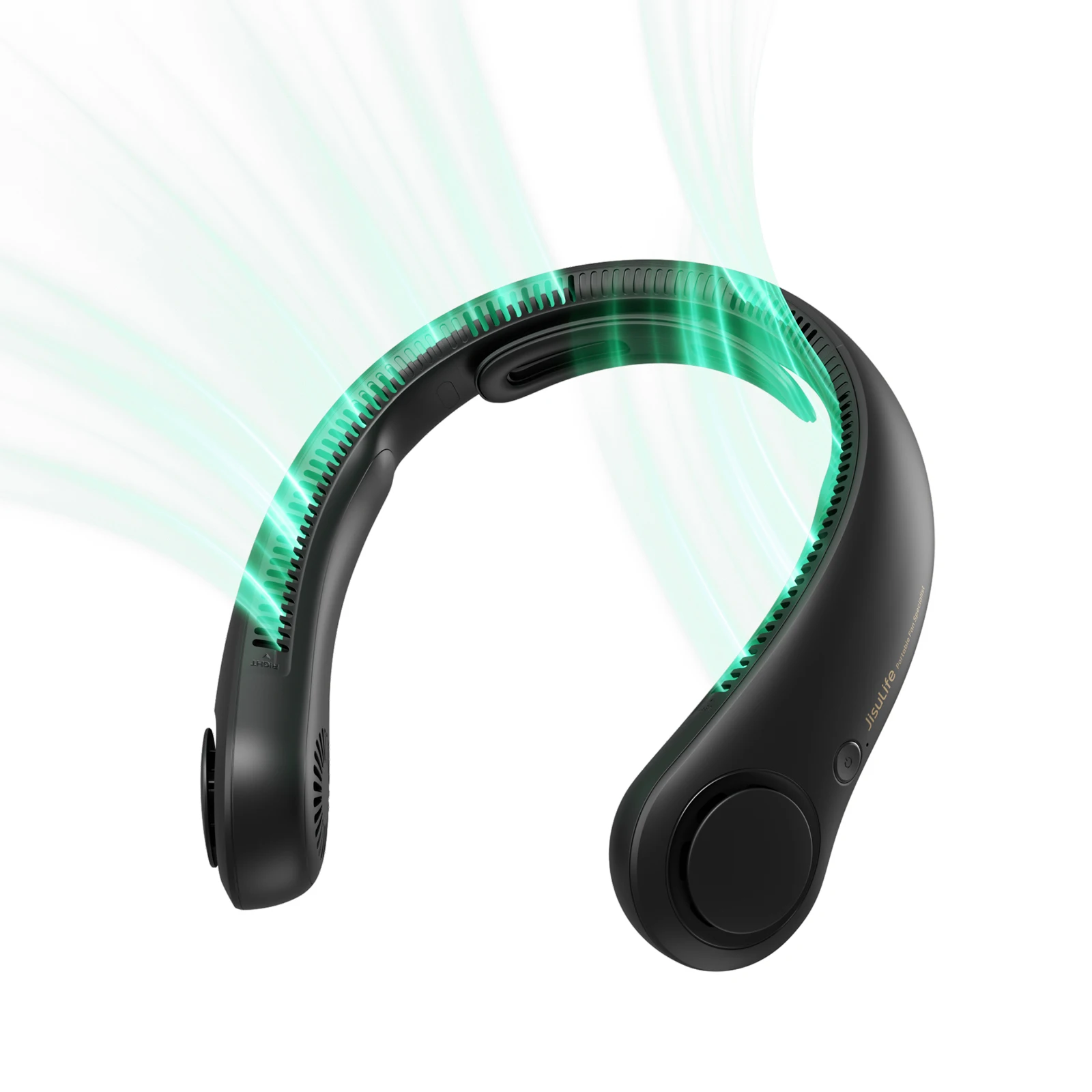 Ventilador JISULIFE de cuello · 5.000 mAh