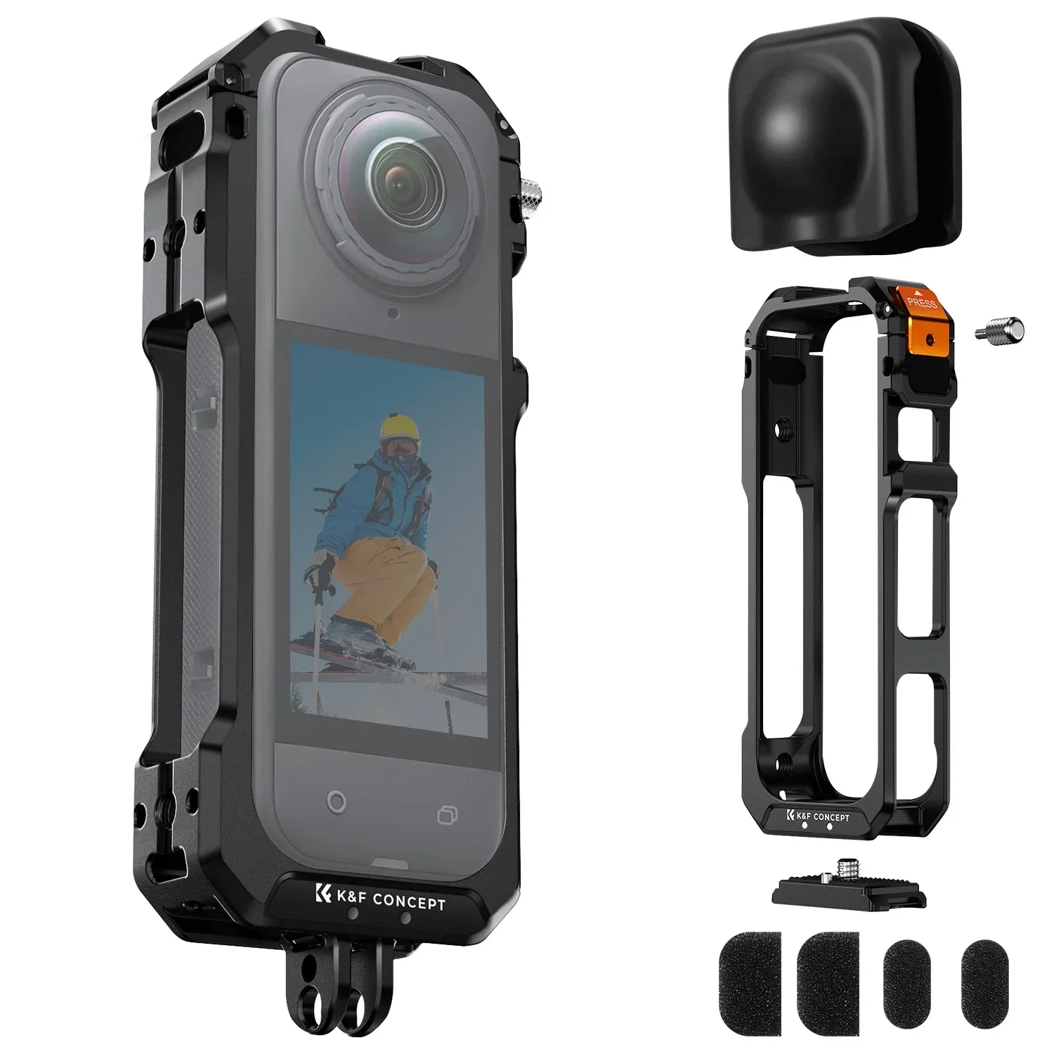 Jaula K&F Concept para Insta360 X5
