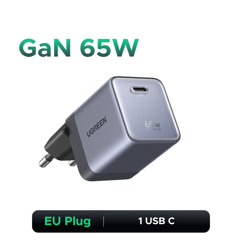 Cargador UGREEN Nexode Air 65W · EU